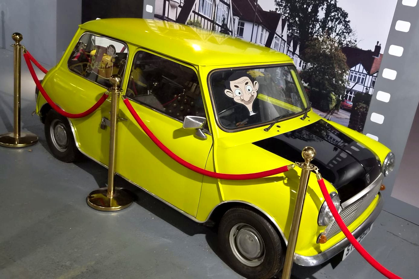 Mr Beans Mini im National Motor Museum in Beaulieu