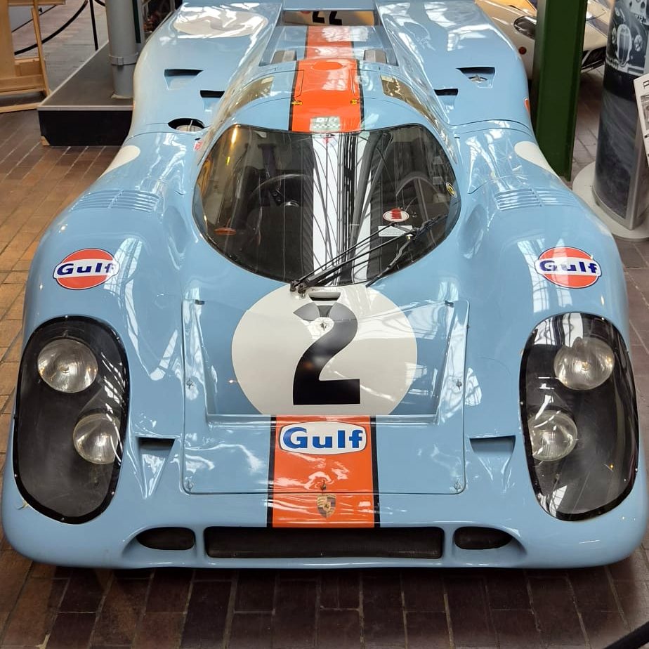 Rennwagen im National Motor Museum in Beaulieu