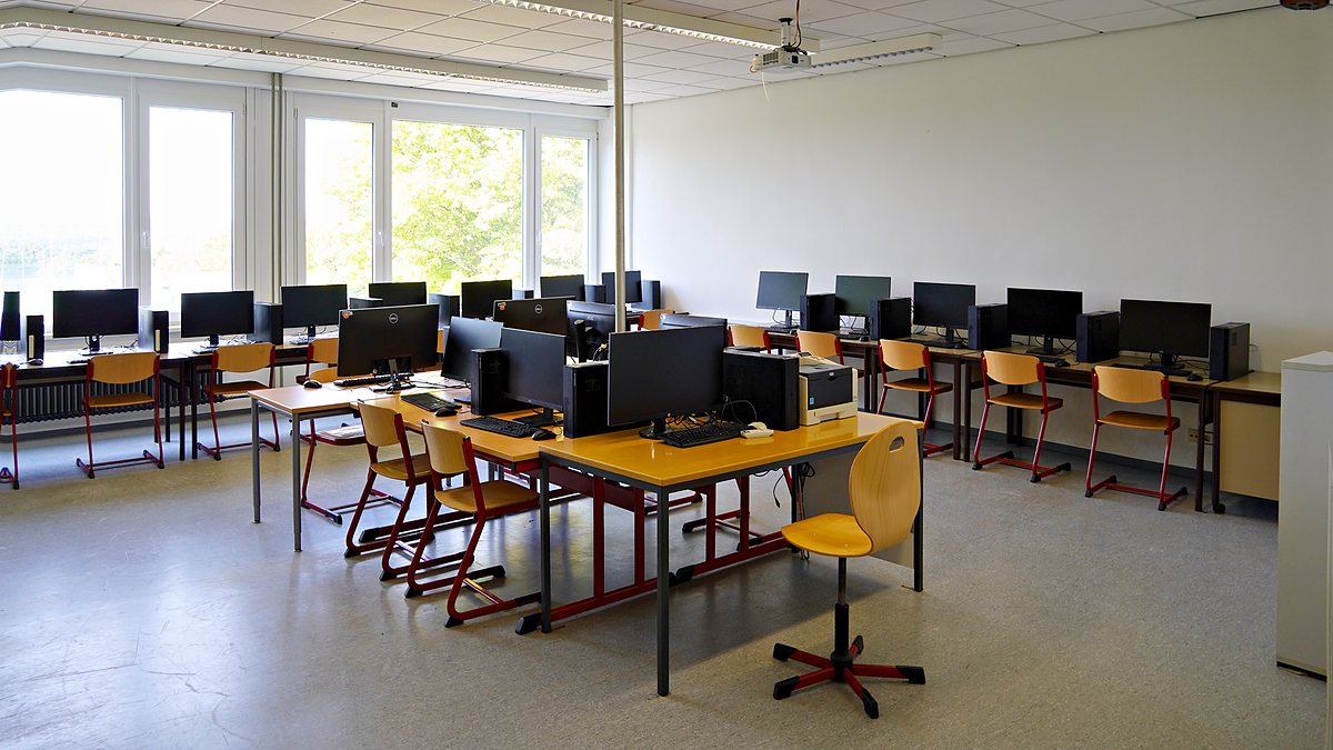 Computerraum der IGS Guxhagen