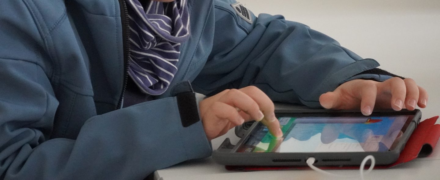 Arbeiten mit dem Tablet
