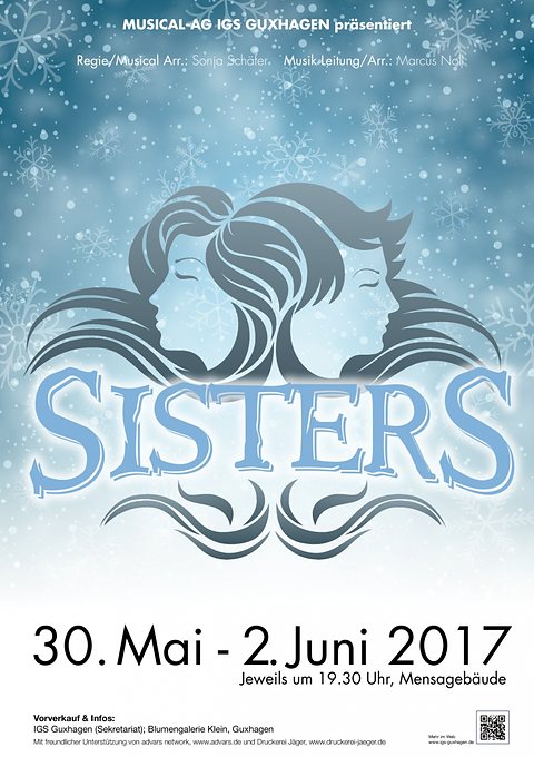 Plakat Sisters, 30. Mai bis 2. Juni 2017