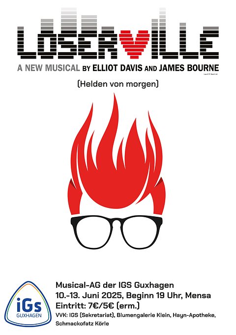 Plakat Loserville (Helden von morgen), 10. bis 13. Juni 2025